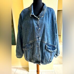 Vintage unisex Jean jacket oversize